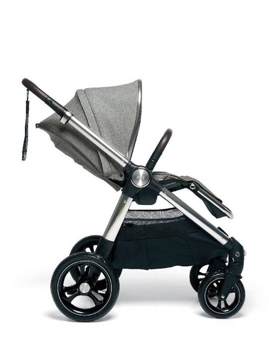 Ocarro Woven Grey Pushchair with Woven Grey Carrycot image number 4